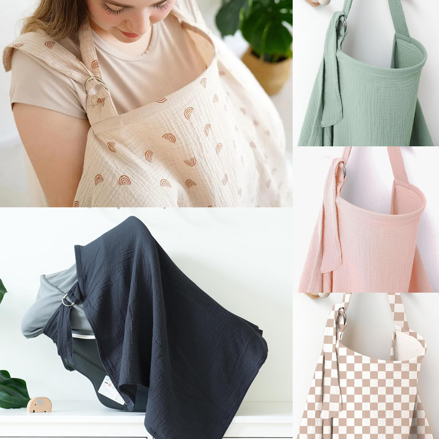 Muslin Breastfeeding Cover Por - Infant Car Seat Cover recension och pris