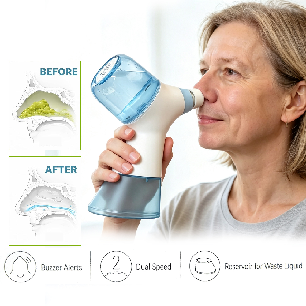 Electric Nasal Irrigation Syst - Nasal Aspirator recension och pris