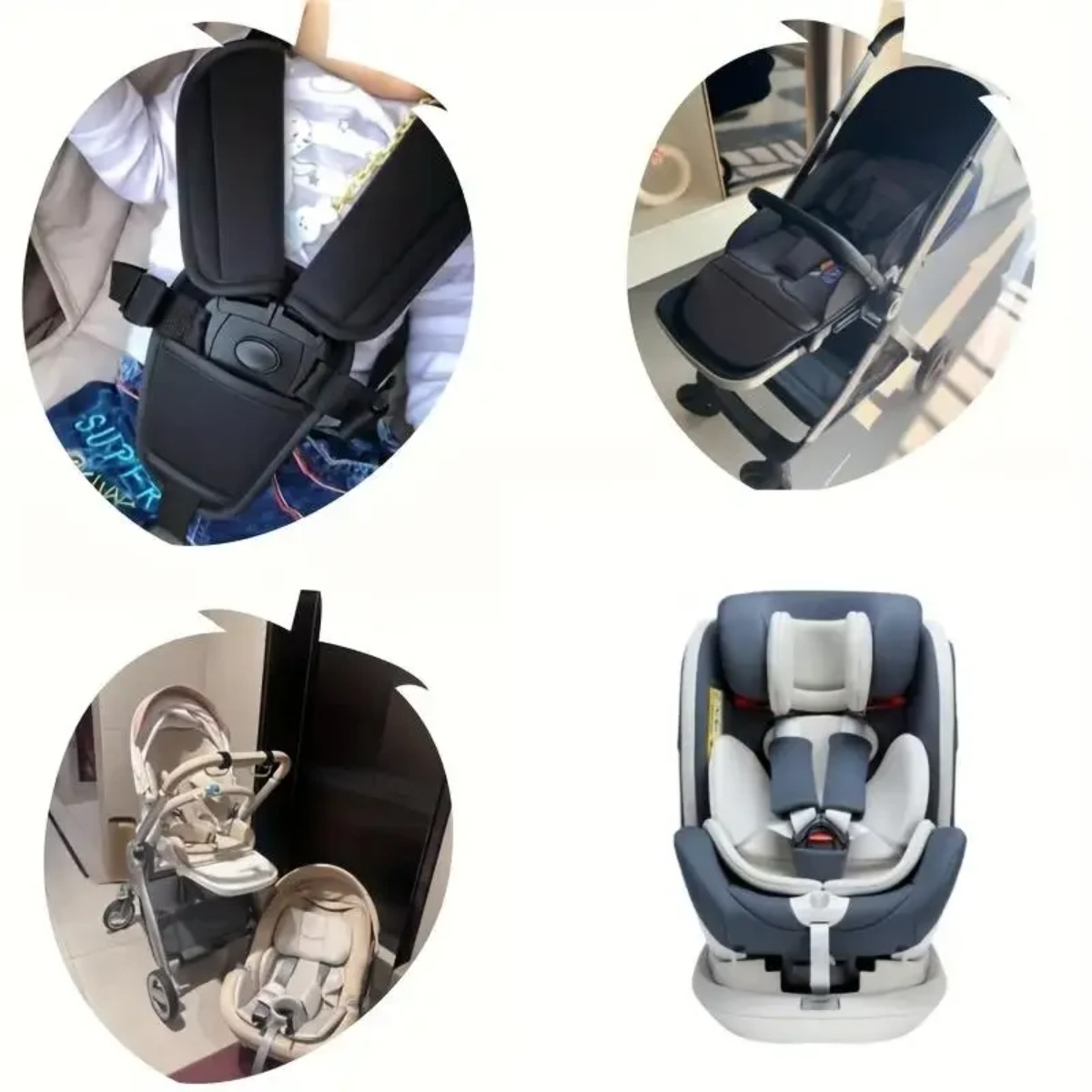 Baby Car Seat Belt Pads Univer - Infant Car Seat Cover recension och pris