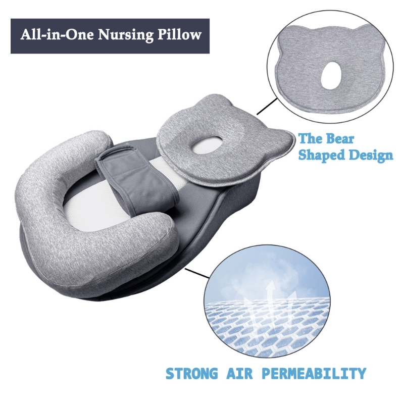 Anti Choking Inclined Sleep Pa - Nursing Pillow Breastfeeding recension och pris