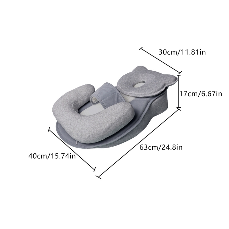 Anti Choking Inclined Sleep Pa - Nursing Pillow Breastfeeding recension och pris